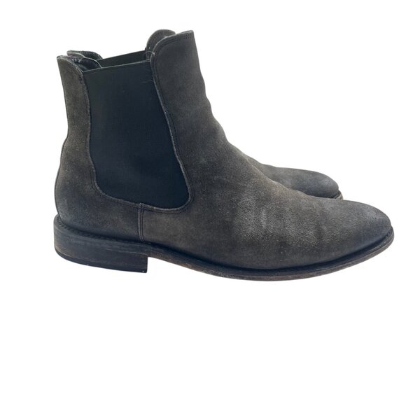 Thursday Boot Co. Men's Cavalier Chelsea Boots Grey Suede Size 10.5 - Picture 1 of 7